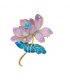 XSB205 - Elegant Floral Saree Brooch